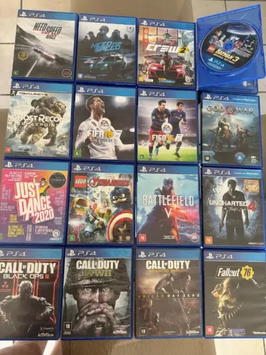 PS4 jogos originais semi novos 