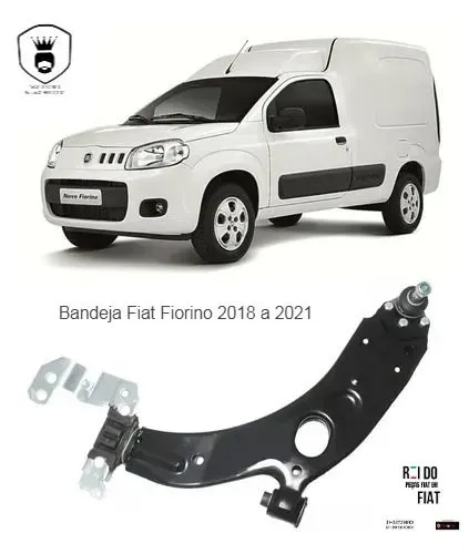 Bandeja Fiat Fiorino 2018 a 2021