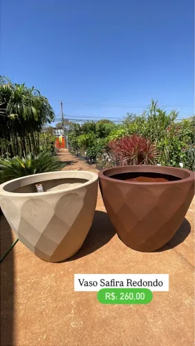 Vaso Safira Redondo