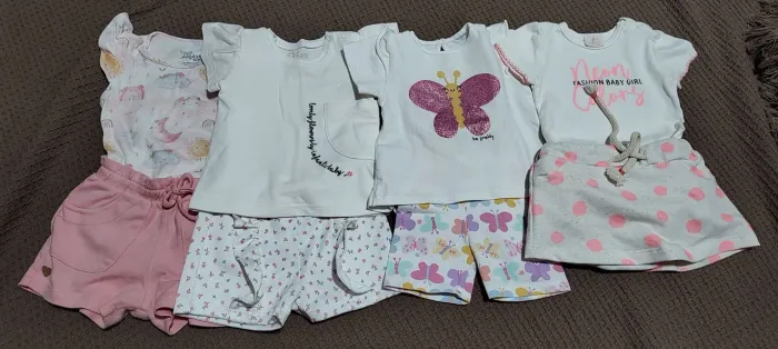 Conjunto de Roupinhas para Bebê Menina