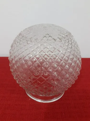 Globo cúpula luminária teto anos 60.