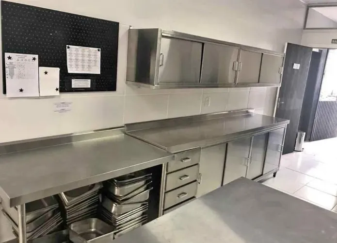 Cozinha Industrial Completa em Aço Inox sob medida entre em contato para orçar