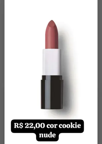 Batom Nude - Cor Cookie