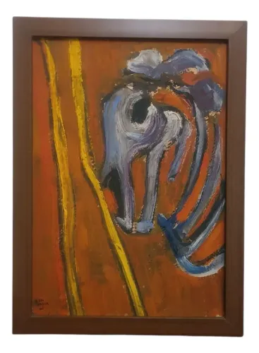 Quadro Abstrato E. Freda 60 Galeria Cocaco Ose 31x21