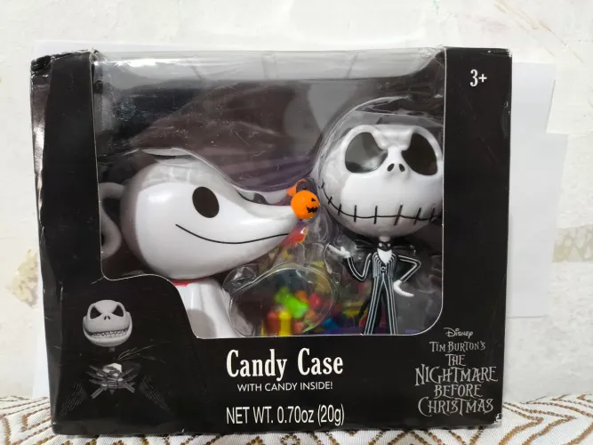  Figura Nightmare Before Christmas Jack Skellington Zero Candy Halloween Disney