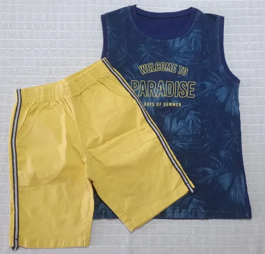 Conjunto Infantil - Bermuda e Camiseta