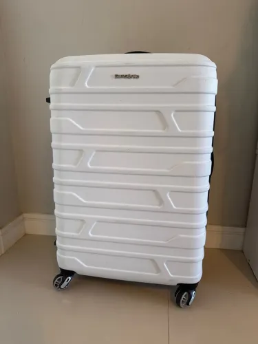 Mala de Viagem Samsonite Branca