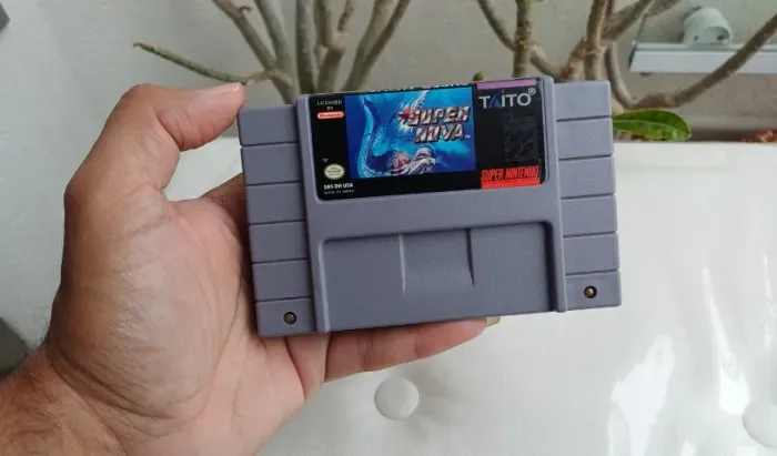 Jogo Super Nova Nintendo Snes Shmup Nave, Excelente Raro