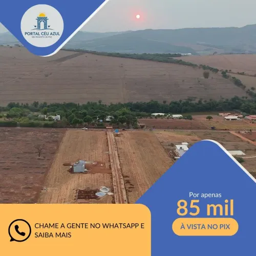 Terreno à vista no Portal Céu Azul
