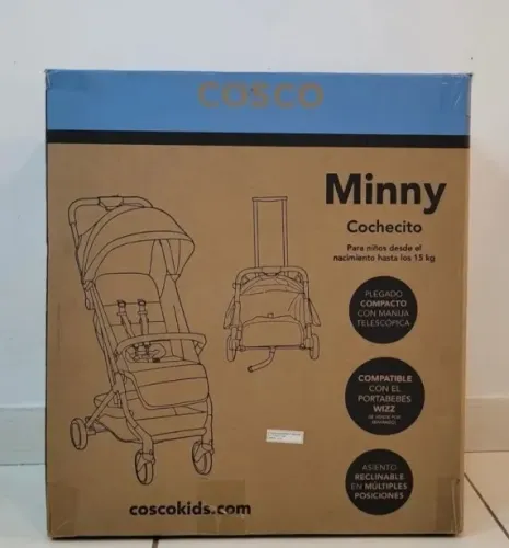 Carrinho De Passeio Cosco Minny Compacto 0 A 15kg - nunca usado!