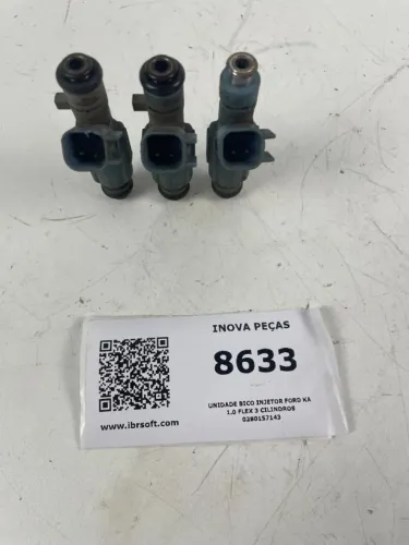 Unidade Bico Injetor Ford Ka 1.0 Flex 3 Cilindros *