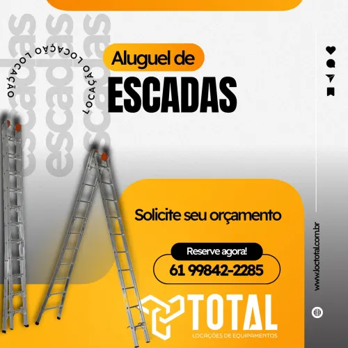 Aluguel de Escadas