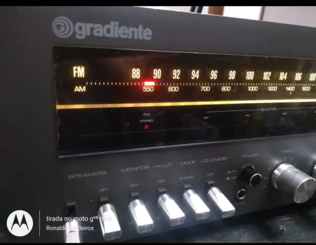 Receiver Gradiente - Raro e Impecável