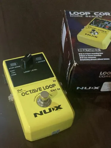 NUX Octave Loop... Oitavador e Loop sensacional 