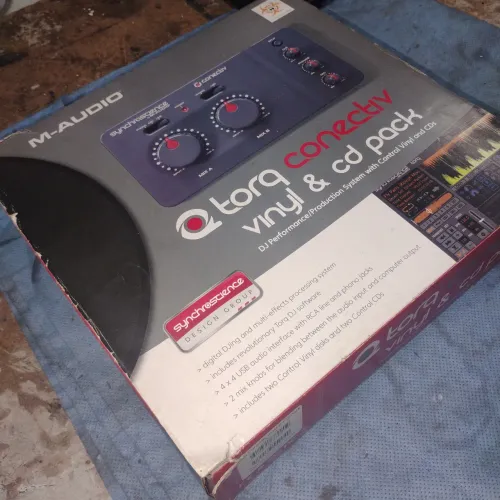 M- áudio Conectiv torq + Vinyl time Code