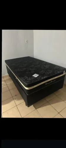  Solteirão Cama Box com Colchão   molas ensacadas Sleep Pocket Ortosleep
