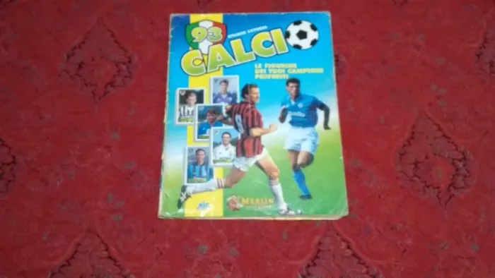 ALBUM FIGURINHAS CALCIO 1993 INCOMPLETO