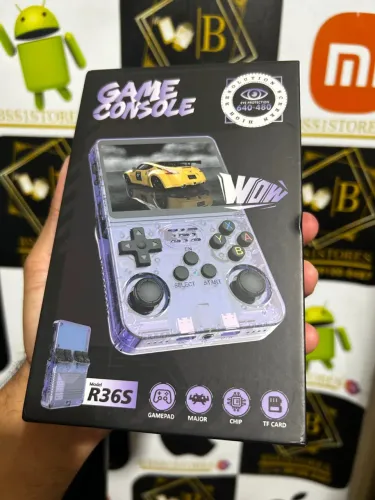 Console Portátil R36S - Reviva Clássicos!