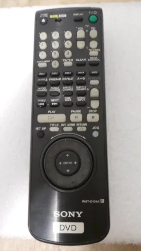 CONTROLE REMOTO SONY DVD RMT-D104A RARO!!