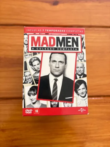 Box DVD MAD MEN A Coleção Completa (7 temporadas)