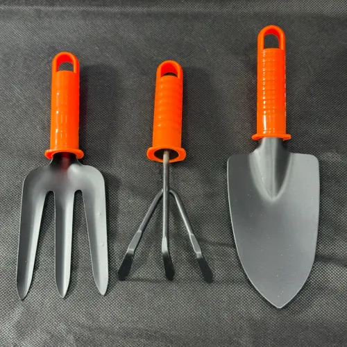 Kit ferramentas para jardim 3 peças 