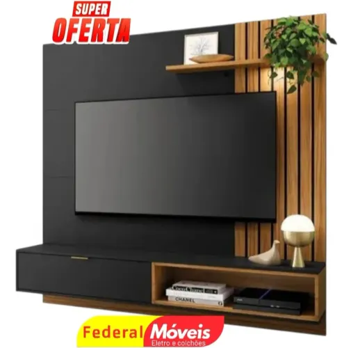 Painel Para TV até 60 Suspenso - Novo é Super Moderno!