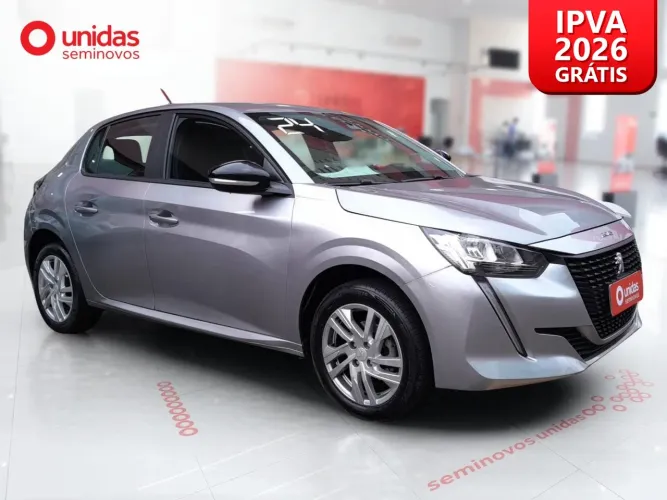 Peugeot 208 Active 1.6 Flex 16V 5P AUT 2024