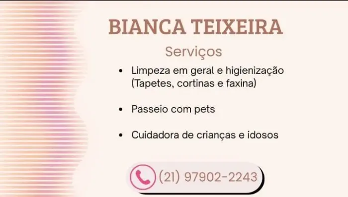 Bianca Lopes  , serviços diversos ...