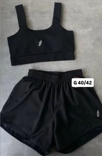 Conjunto de short duplo 