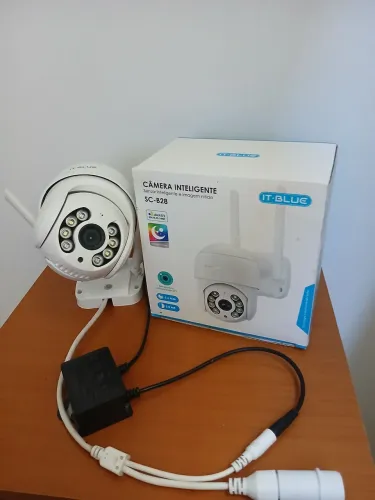 Câmera de Segurança Wi-Fi  -  IT-BLUE  