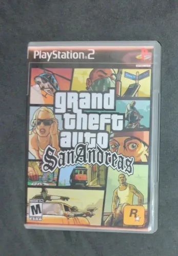 Game PS2 - GTA San Andreas 