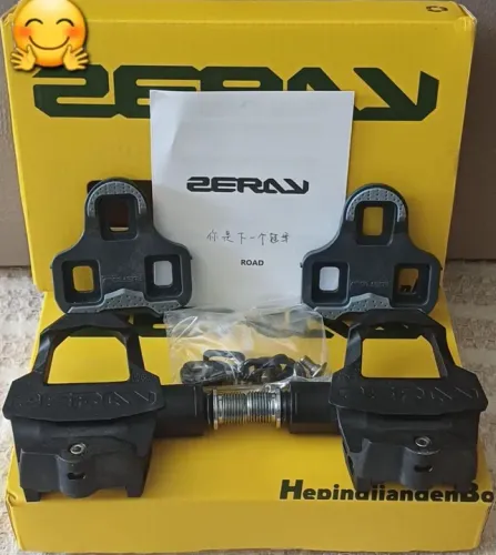 Pedal Clip Speed, Corpo 30% Carbono Zeray Zp-112. Leve. Look Keo + Tacos Zeray 