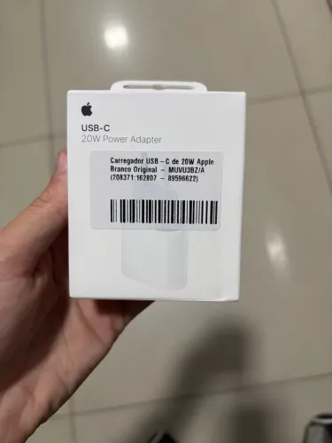 Carregador Apple 20W USB-C Original