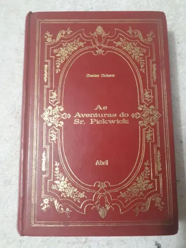 Livro literário As aventuras do senhor Pickwick