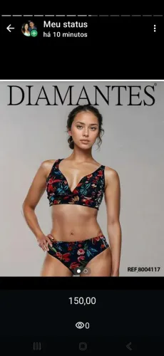 Biquini Diamentes original