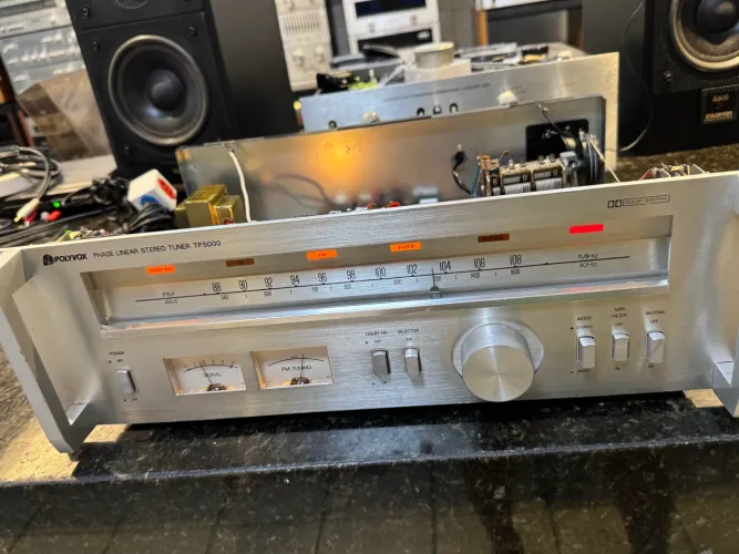 Tuner Polyvox Phase Linear Stereo TP5000(Revisado, 100% Funcional e com Garantia)!
