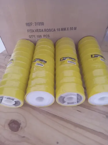 Fita veda rosca 18 mm c/ 50  m Fertak 