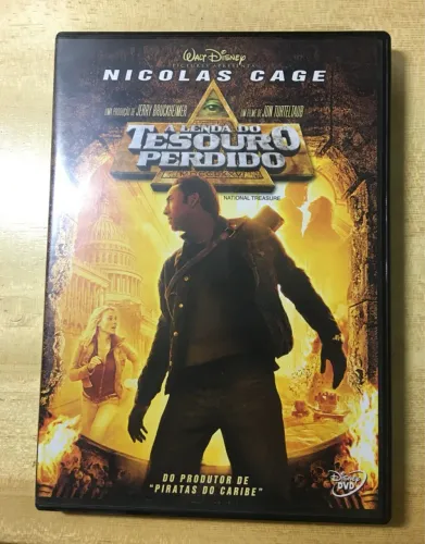 DVD A Lenda do Tesouro Perdido - National Treasure