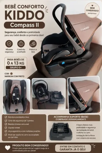 Bebê conforto Kiddo Compass II 