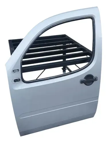 Porta Dianteira Esquerda Motorista Fiat Doblo Cargo 2009 Dianteira Esquerda Cinza