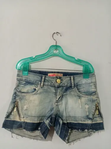 Shorts jeans feminino