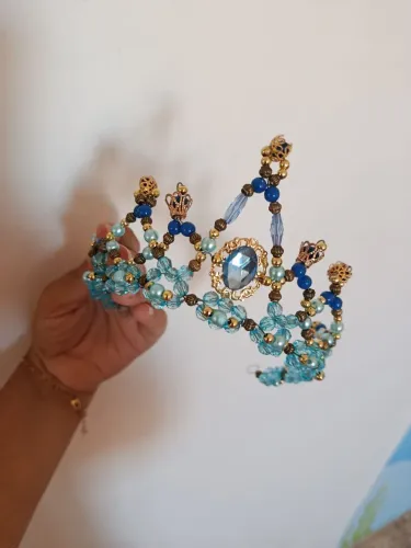 Coroa de pedras para dança ballet