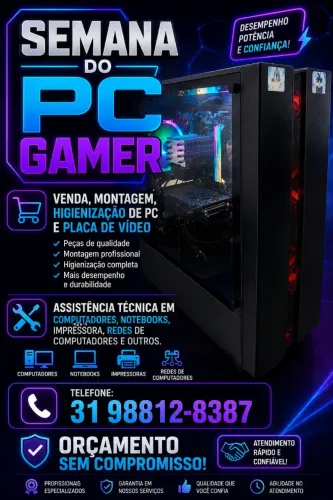 Manutenção em computadores , notebooks, impressora e redes