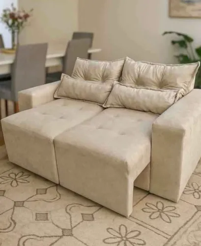Sofá retrátil 1,60cm da fábrica
