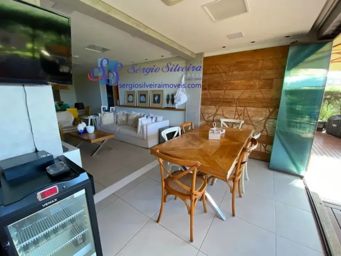 Apartamento térreo e mobiliado no Mandara Lanai Maison com 3 quartos no Porto das Dunas