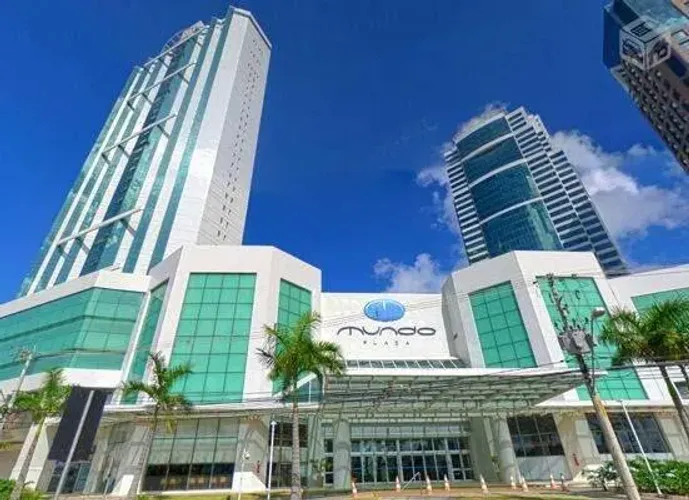 Sala Comercial Aluguel Mundo Plaza 103m² Decorada AV. Tancredo Neves Caminho das Árvores