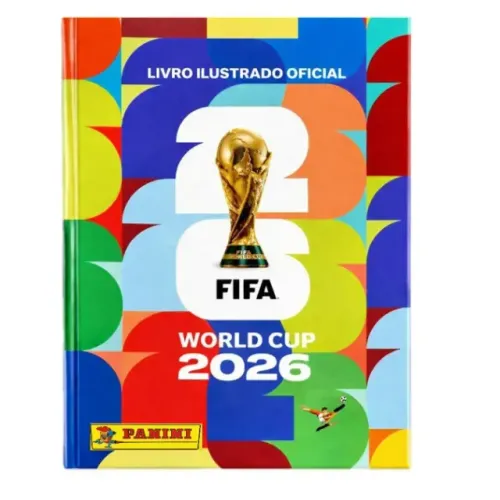 Álbum Capa Dura Copa Do Mundo 2026