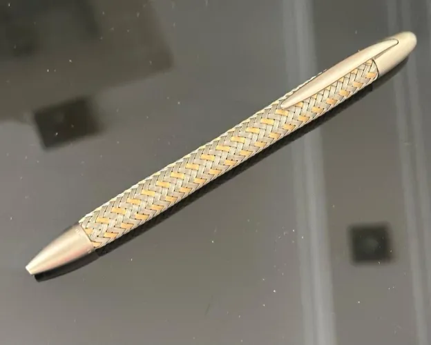 Caneta Porsche Design P3110 Gold - Pelikan Original Fabricado na Alemanha
