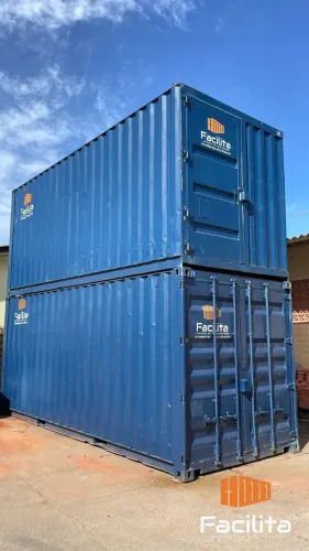  ALUGO CONTAINER 20 PÉS 6 METROS