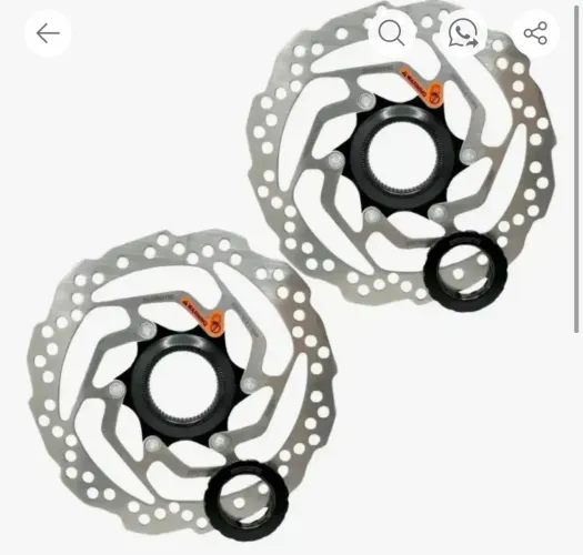 Disco de freio Shimano novo 70 reais